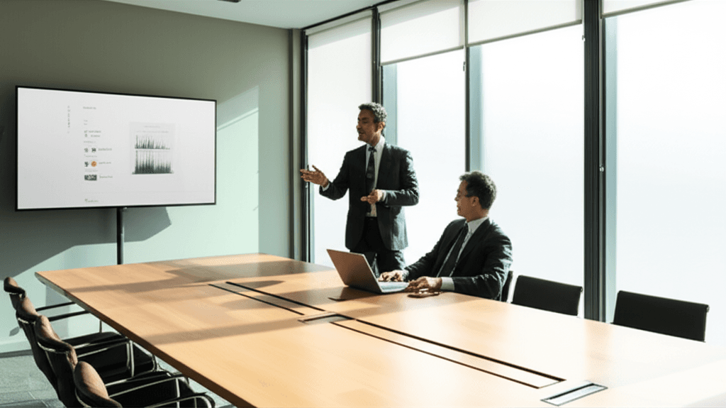 Wide view of AI implementation strategy and business planning