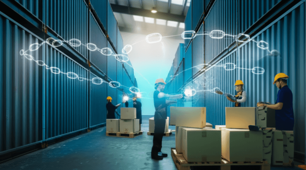 Enterprise blockchain use cases visualization