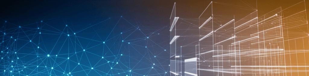 Wide cinematic visualization of code quality metrics and debt tracking dashboards