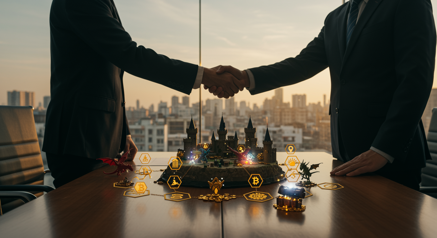 Blockchain gaming platform consultancy hero